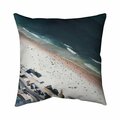 Fondo 20 x 20 in. Hot Day At The Beach-Double Sided Print Indoor Pillow FO2793033